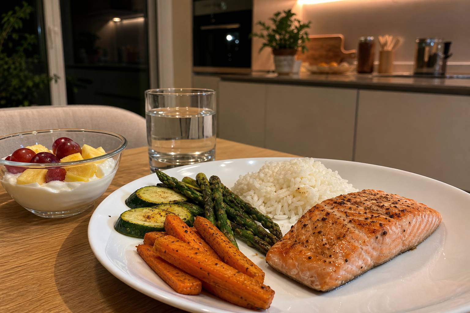 Qué cenar después de entrenar por la tarde